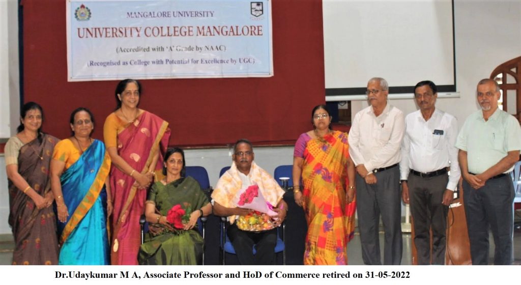 DR UdayKumar M A