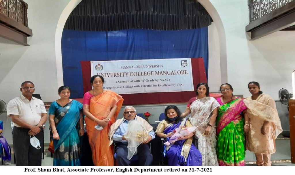 Prof. Sham Bhat